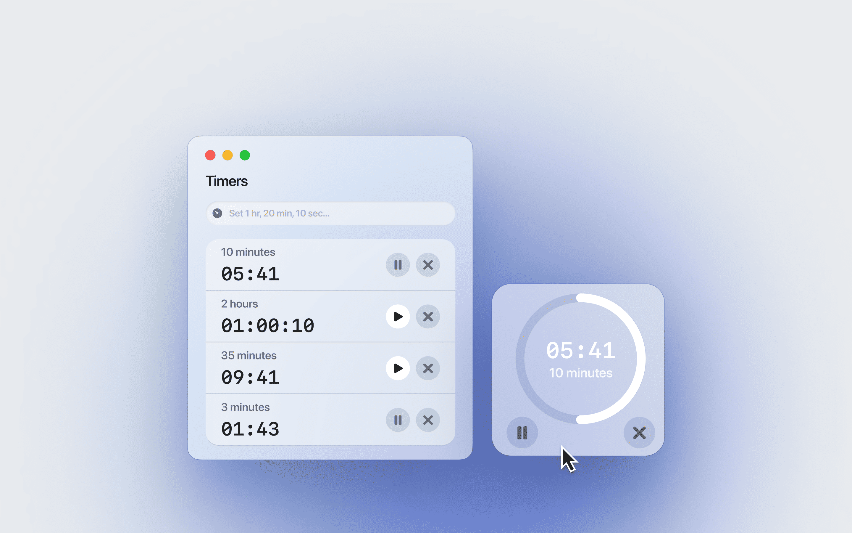 Lucid natural language input feature